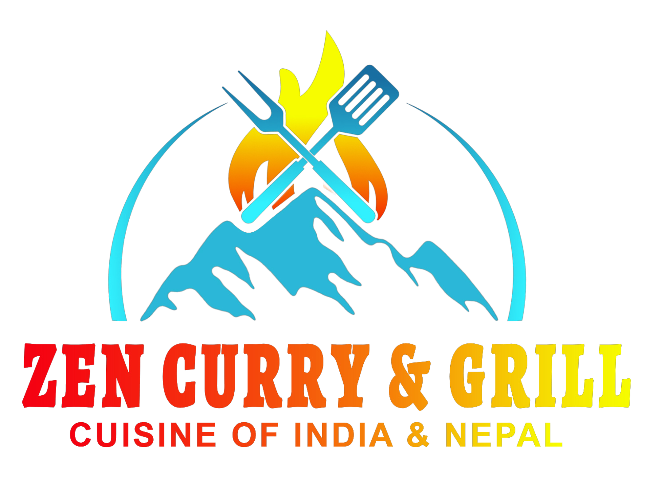 Zen Curry and Grill Logo Transparent